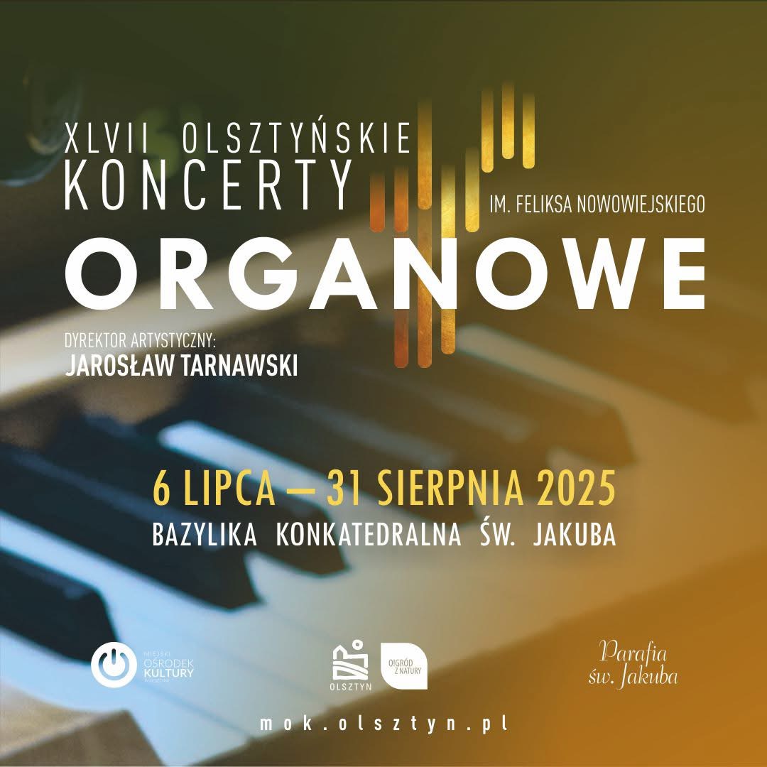 Olsztyńskie Koncerty Organowe poster