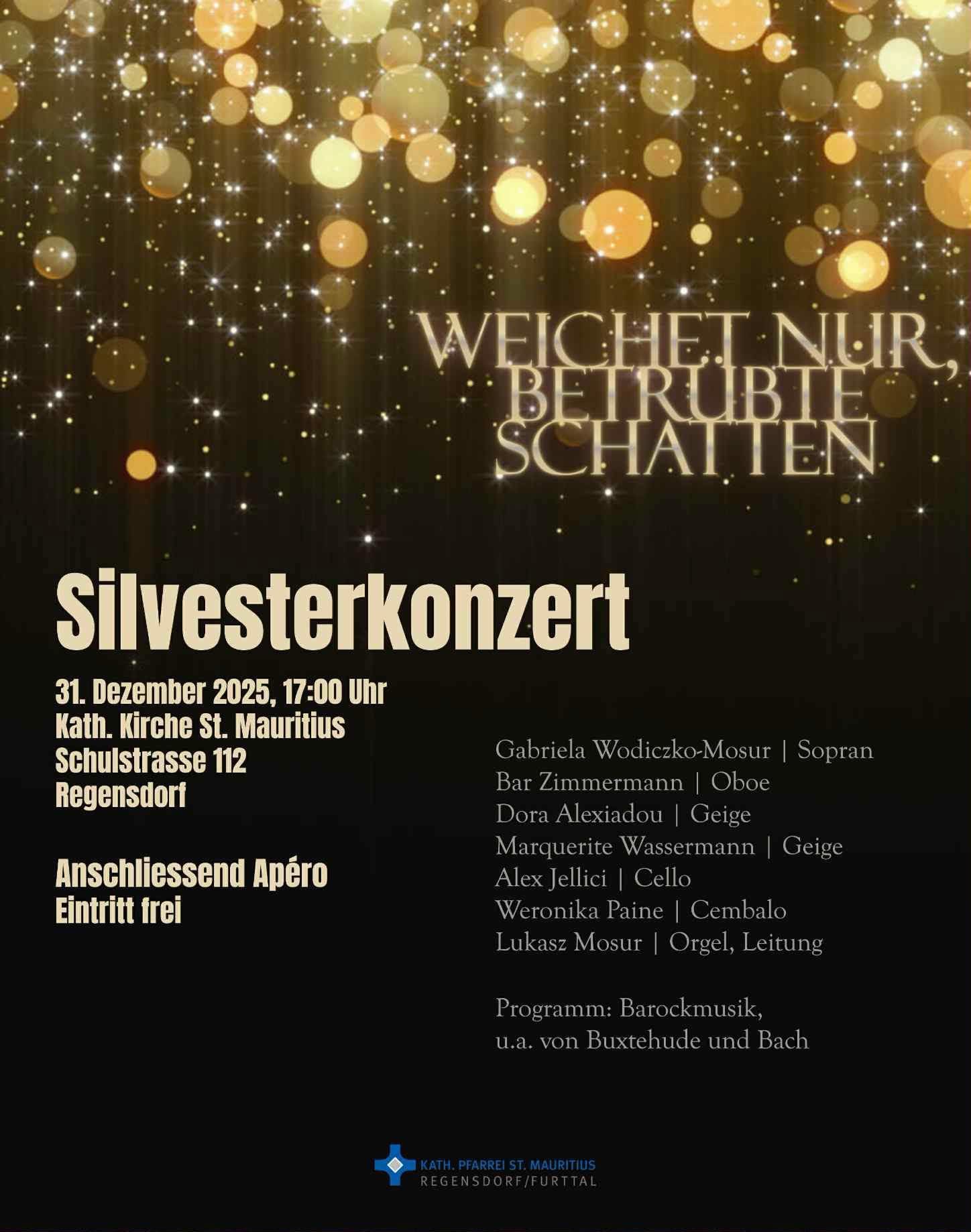 Silvesterkonzert poster